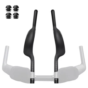Carbon Bicycle TT Arm Rest Handlebar Aero Bars Handlebar Extension Triathlon ... - Picture 1 of 9