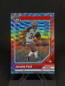 Jerome Ford 2024 Donruss Optic Silver Wave Prizm/300 #46 Browns - Imagen 1 de 2