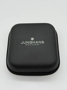 Junghans Original Travelbox Uhrenbox Reiseetui Leder Schwarz - TOP - Bild 1 von 3