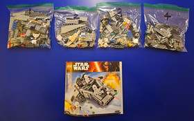 LEGO Star Wars: First Order Snowspeeder (75100) w/ALL Pieces & Manual READ BELOW
