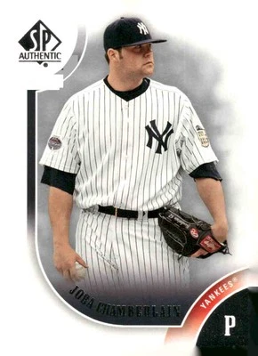 2009 SP Authentic #62 Joba Chamberlain - Image 1 of 2