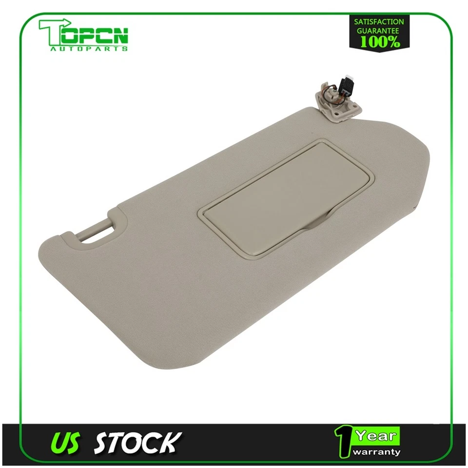 Parasol lado derecho bronceado con lámpara para INFINITI JX35 QX60 Pathfinder Foto 1 de 4