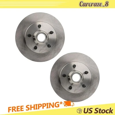 Conjunto de frenos delanteros y rotores y buje para Mercury Capri 2,3 L 1979 1980 1981 Foto 1 de 4