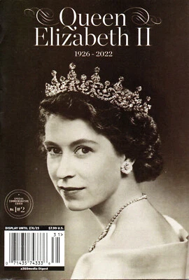 QUEEN ELIZABETH II Digest Size Magazine Special Commemorative Cover No. 1 of 2 - Image 1 of 3