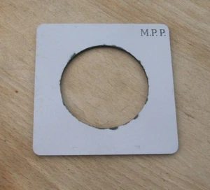 später Orginal MPP MK 8 VIII passend für Objektivplatine 60mm Loch - Bild 1 von 3