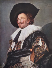 The Laughing Cavalier by Frans Hals - Print 1934