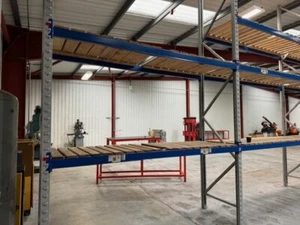 1 Bay of Heavy Duty Racking, H2m x D900mm x 2760mm x 2 tonne beams. £150.00+vat - Picture 1 of 5