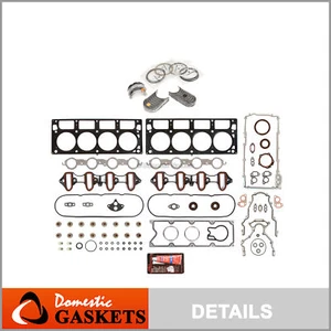Engine Re-Ring Kit Fit 01-03 Cadillac Chevrolet GMC Hummer 6.0L - Picture 1 of 12