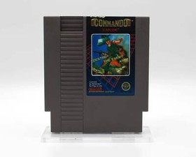 Commando for Nintendo NES &ndash; 5-Screw Authentic Game Cartridge (1986)