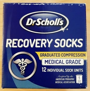Paquete de 12 Calcetines de Recuperación Dr Scholls Compresión Graduada Grado Médico Beige PEQUEÑOS - Imagen 1 de 3