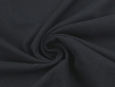 LEINEN 100% Stoff  Stonewashed hochwertige Qualität SCHWARZ EUR 18,98/m - Bild 1 von 2