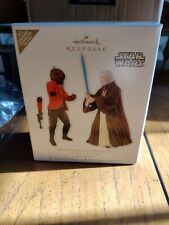 HALLMARK STAR WARS OBI WAN KENOBI AND PONDA BABA CELEBRATION 2012 1 2000 NEW