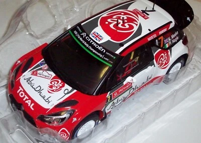 IXO/ALTAYA 1/18 CITROËN DS3 WRC KRIS MEEKE/PAUL NAGLE WINNER RALLY PORTUGAL 2016 - Immagine 1 di 4
