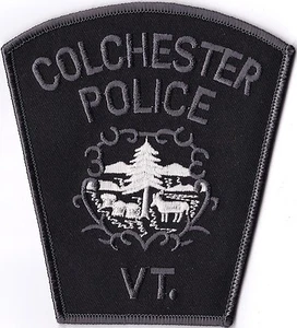 Colchester Police Vermont subdued patch NEW   ***LAST in STOCK*** - Picture 1 of 1