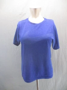 NIKE DRI-FIT Size XL Kids Unisex Blue Breathable Short Sleeve Athletic Top 573 - Picture 1 of 9