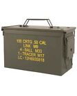 US Ammo Box Steel m2a1 cal.50, Camping, Outdoor, Military -NEU