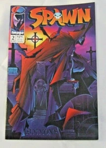 SPAWN #2 IMAGE COMICS 1992 CASI NUEVO+ TODD McFARLANE embarcado y embolsado  - Imagen 1 de 3