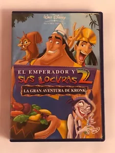 Disney dvd:El emperador y sus locuras 2/la gran aventura de kronk/dvd/ pelicula - Imagen 1 de 3