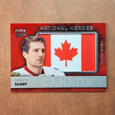 5-03-12 PWE-THICK . 2014-15 fleer ultra national heroes #nh-ps patrick sharp (B) - Image 1 of 2