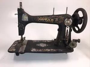Antique Foley & Williams MFG Co Goodrich ‘B’ Treadle Sewing Machine ~1890-1910 - Picture 1 of 12