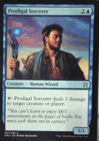 Prodigal Sorcerer - Eternal Masters: #67, Magic: The Gathering Nm R26 - Image 1 of 1
