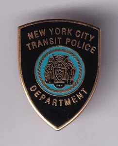 RARE PINS PIN'S .. POLICE UNIT OFFICER BADGE TRANSIT NEW YORK CITY USA ~FY - Imagen 1 de 1