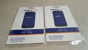 Menge 2 MetroPCS Displayschutzfolie für Moto e5 Play - Bild 1 von 3