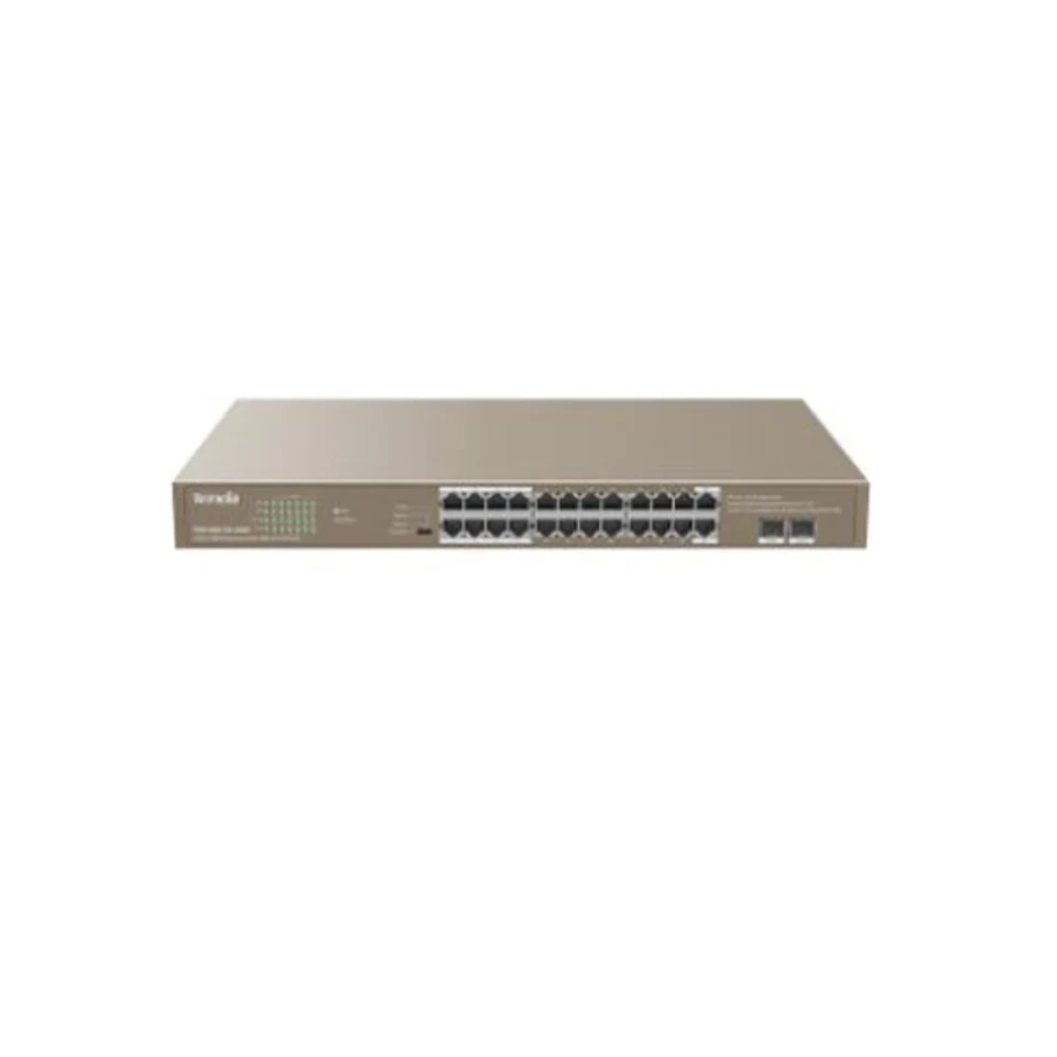 Tenda Teg1126P24410W 24Ge 2Sfp Ethernet Switch With 24 Port Poe - image 1 of 1