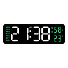2024 Digital Big Large Led Wall Desk Clock Display With Temperature Calendar Au