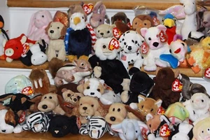 Ty Beanie Babies 6" Baby Babies Plush Bear Dog Cat Fish All Different--U Choose! - Picture 1 of 138