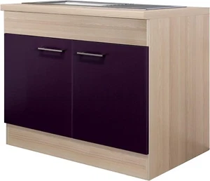 Komplettspüle Spülenunterschrank Spülenschrank mit Spüle - Breite 100 cm - Bild 1 von 5