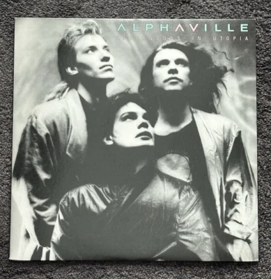 Original 1986 ALPHAVILLE Vinyl LP Record AFTERNOONS IN UTOPIA Marian Gold 80s - Image 1 of 4