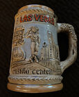 Las Vegas Beer Mug Stein Caesars Palace Stardust Golden Nugget Casino Center