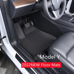 3D Foot Pad Custom Floor Liner Model Y Floor Mats Waterproof Non-Slip Carpet - Picture 1 of 14
