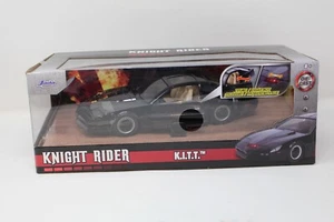 Jada 1:24 Hollywood Rides Knight Rider KITT With Light Pontiac Firebird - Picture 1 of 6