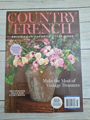 Country French December 2023 Magazine bring your favorite style home - Image 1 of 2