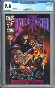 Undertaker Preview Book 1 CGC 9.6 1999 3978613005 Chaos! Comics WW - Picture 1 of 2