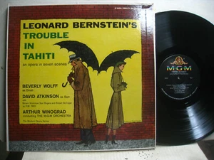 Bernstein Trouble in Tahiti, Winograd & MGM Orch-Cast *MGM E 3646 mono - Picture 1 of 1