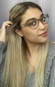 Versace mod. nuovo 5432 Montatura occhiali da vista gatto marrone chiaro 52 mm Italia #8 - Foto 1 di 12