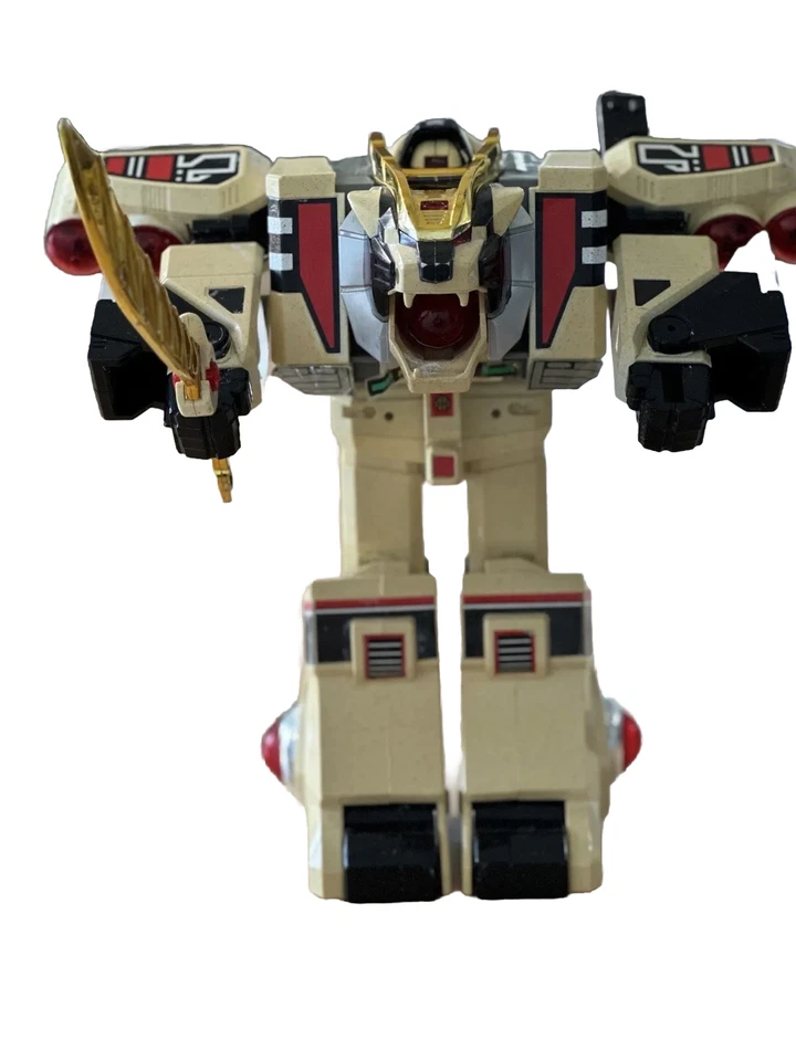 Power Rangers japonés DAIRANGER DX WHITE TIGER ZORD 1993 - ¡MUY RARO! ¡Funciona! Foto 1 de 4
