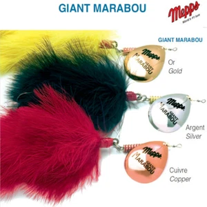 MEPPS Giant Marabù Dorato/Giallo Pike, Silures, Carnivori - Foto 1 di 4