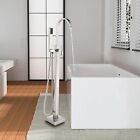 Votamuta Modern Bathroom Tub Filler Faucet Floor Mounted Single Handle Bathtub 