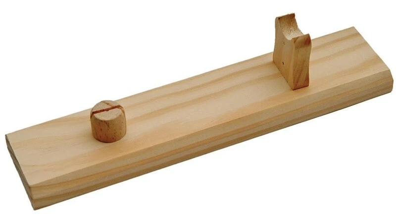 Displays Di-2024 Unfinished Wood 10.5" Fixed Blade Knife Display Stand Cn2024