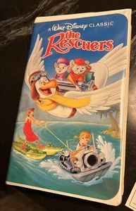 The Rescuers (VHS, 1992) black diamond - Picture 1 of 9