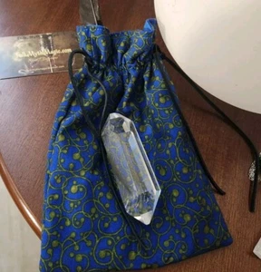 Blue & Green Sea Kelp Gathered Bag - Bild 1 von 8