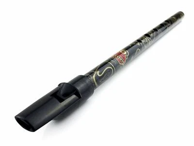 Generation Boho Model Designer English Tin Penny Whistle in D Gift Pack (Black) - Image 1 of 4