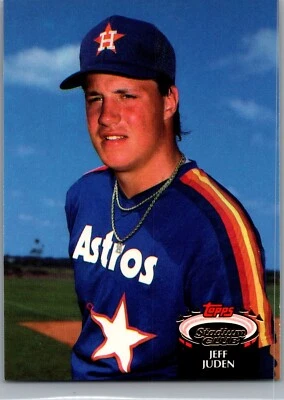 1992 Topps Stadium Club Baseball - #479 Jeff Juden - Image 1 of 2