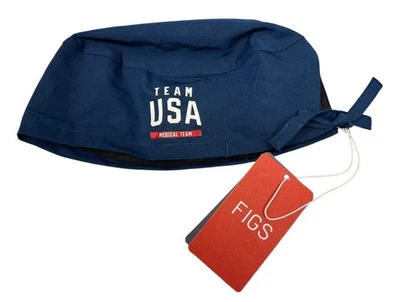 FIGS Team USA Scrub Cap Navy NWT Olympics - Image 1 of 4