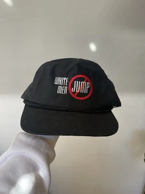 RARO Negro Blanco Hombres No Puede Saltar Snapback - Perfecto Estado Foto 1 de 4