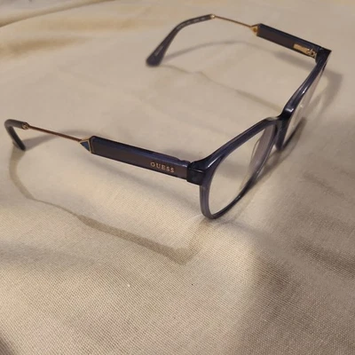 GUESS GU2718 030 Women's Reading Eyeglasses Frames Square 52-17-140 Blue Crystal - Image 1 of 4